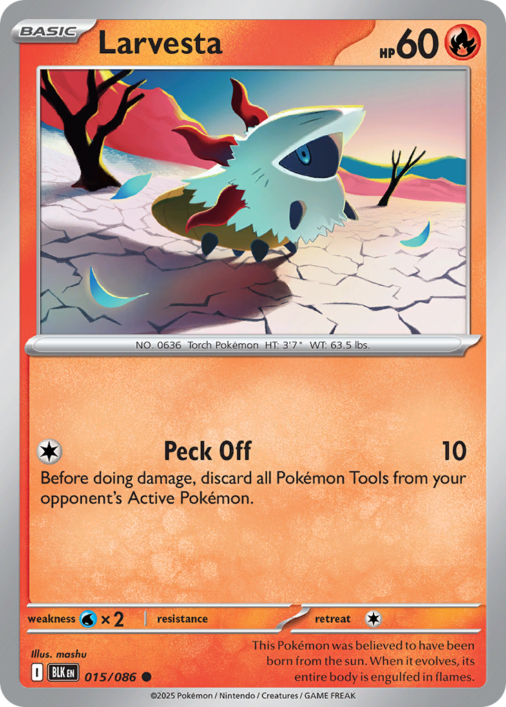 Larvesta 015/086 - Reverse Holo
