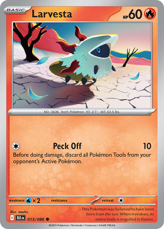 Larvesta 015/086 - Reverse Holo