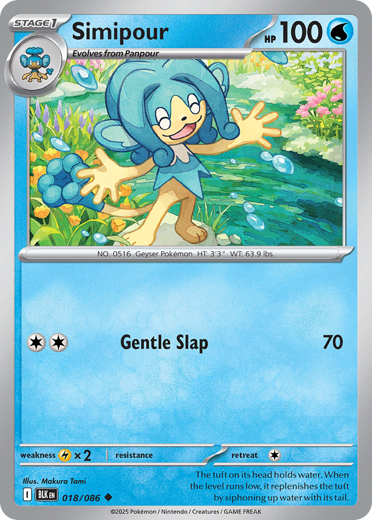 Simipour 018/086 - Reverse Holo