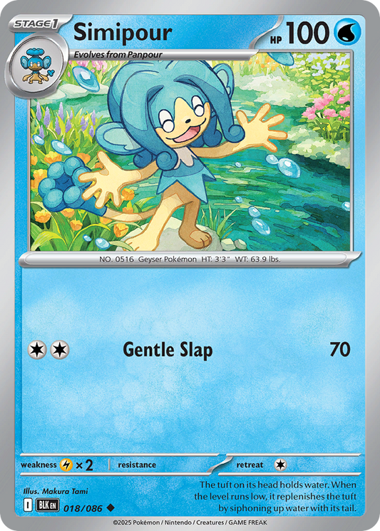 Simipour 018/086 - Reverse Holo