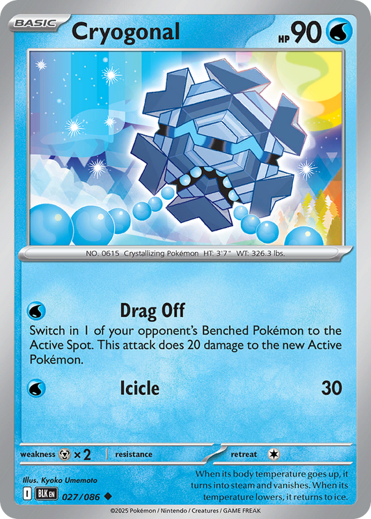 Cryogonal 027/086 - Reverse Holo