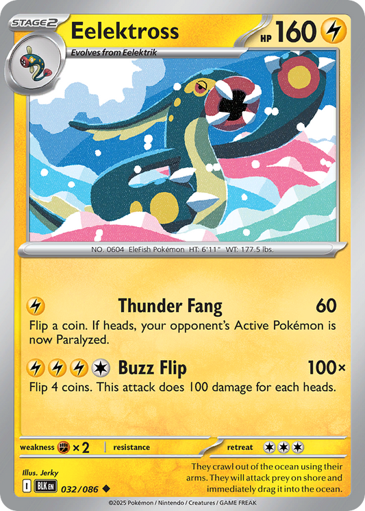 Eelektross 032/086 - Reverse Holo