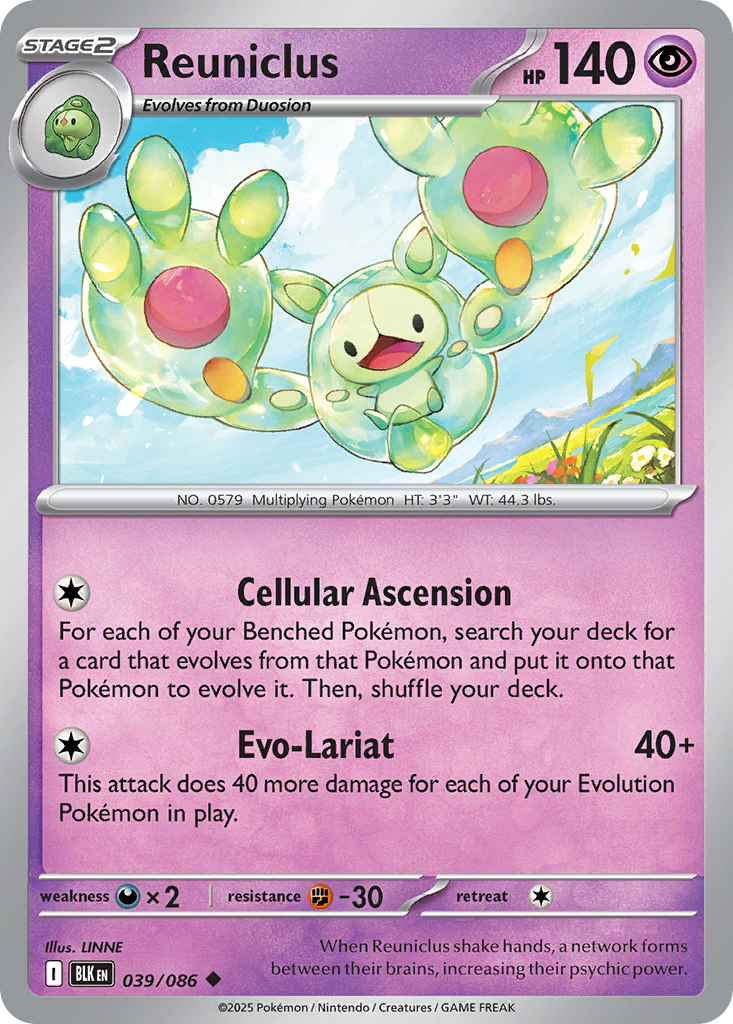 Reuniclus 039/086 - Reverse Holo