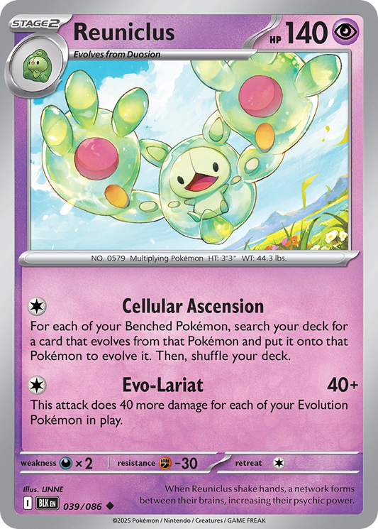 Reuniclus 039/086 - Reverse Holo