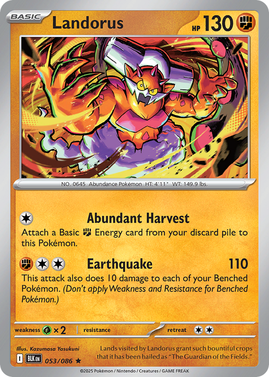 Landorus 053/086 - Reverse Holo