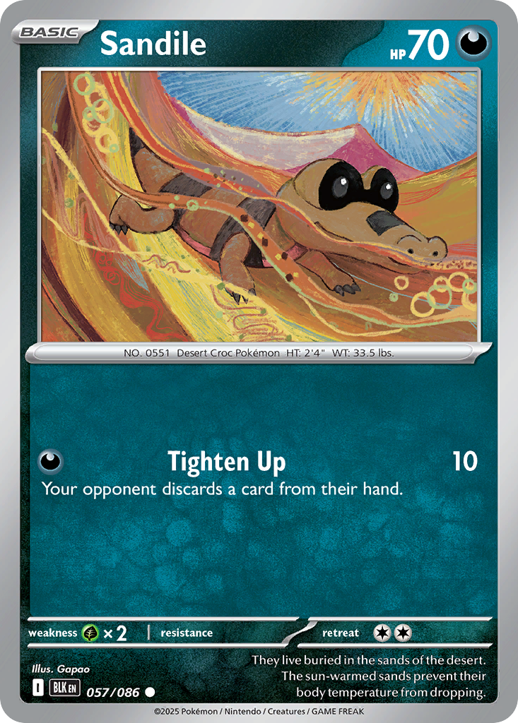 Sandile 057/086 - Reverse Holo