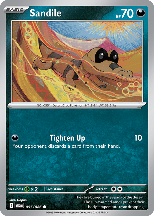 Sandile 057/086 - Reverse Holo