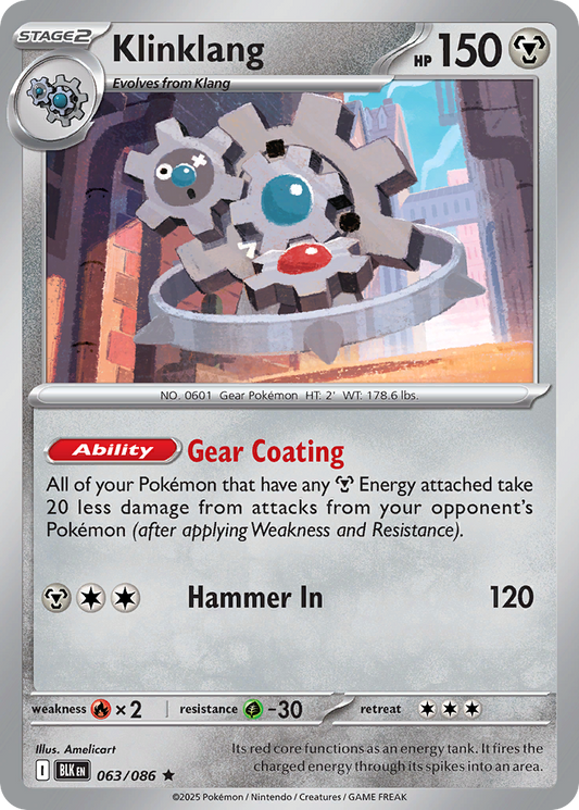 Klinklang 063/086 - Reverse Holo