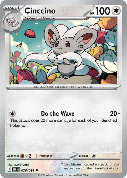 Cinccino 076/086 - Reverse Holo