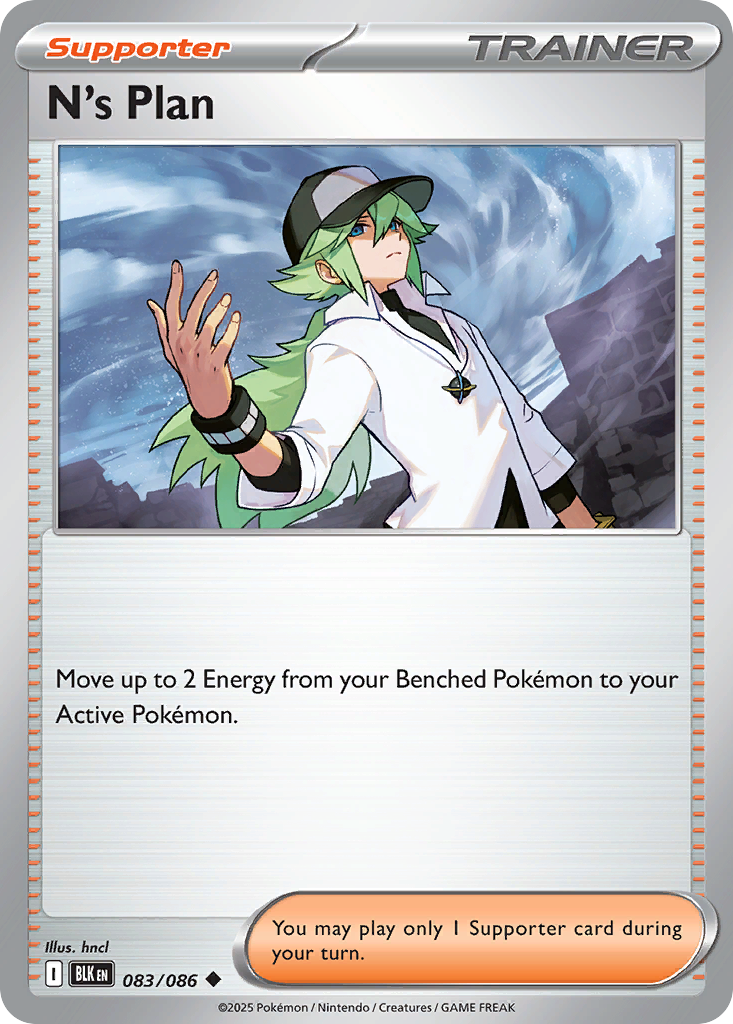 N’s Plan 083/086 - Reverse Holo