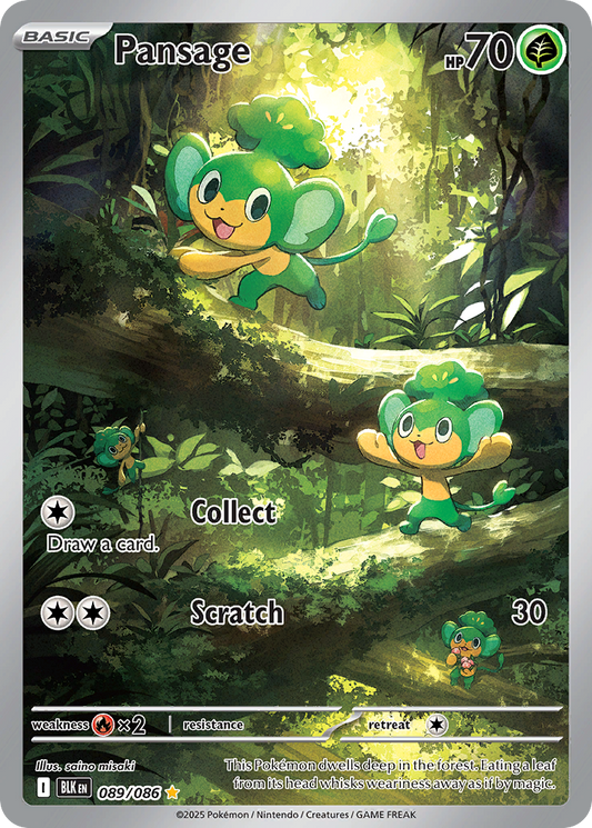 Pansage 089/086 - Reverse Holo