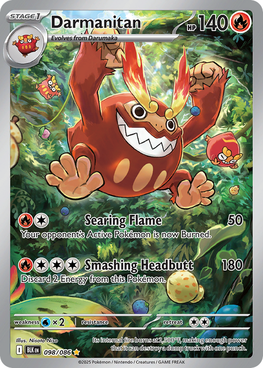 Darmanitan 098/086 - Reverse Holo