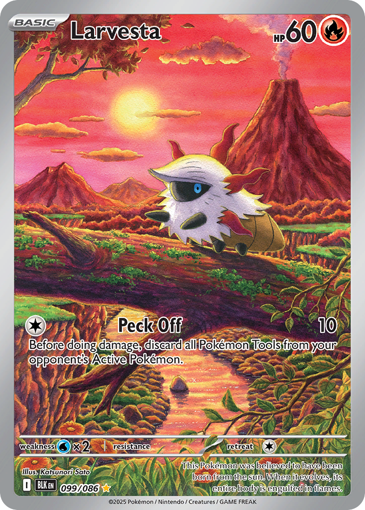 Larvesta 099/086 - Reverse Holo