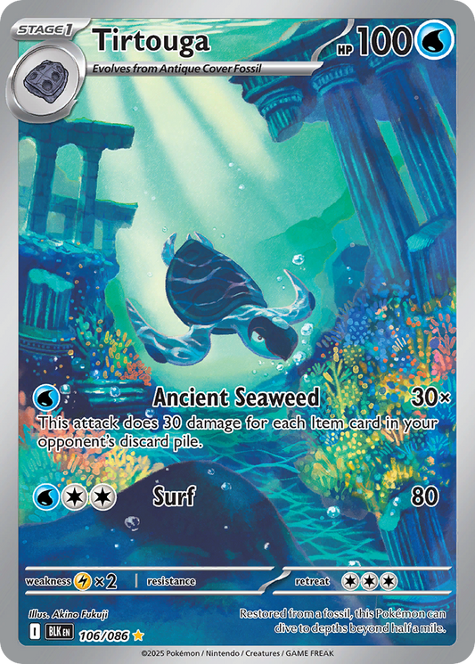 Tirtouga 106/086 - Reverse Holo