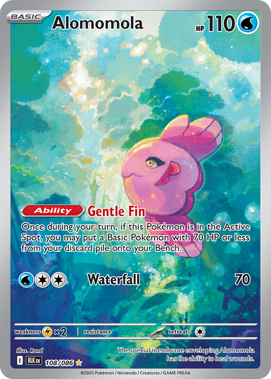 Alomomola 108/086 - Reverse Holo