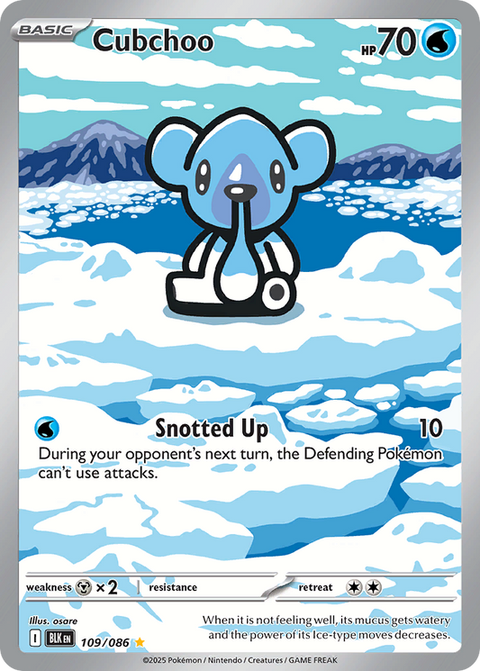 Cubchoo 109/086 - Reverse Holo