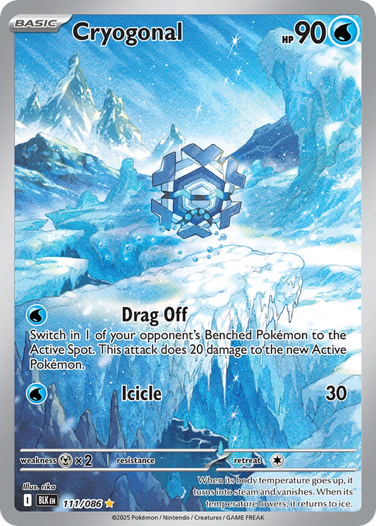 Cryogonal 111/086 - Reverse Holo