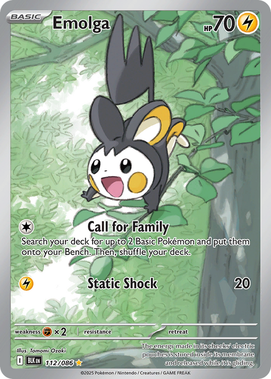 Emolga 112/086 - Reverse Holo
