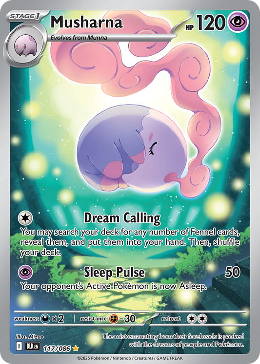 Musharna 117/086 - Reverse Holo