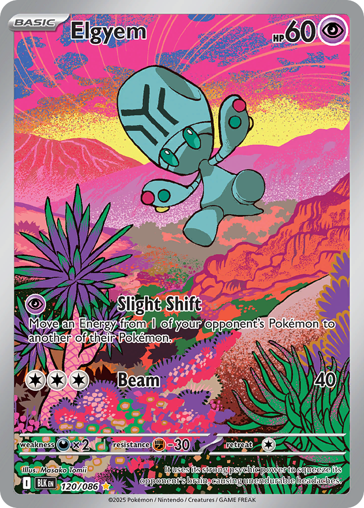 Elgyem 120/086 - Reverse Holo