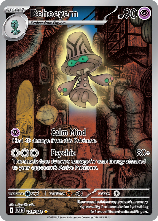 Beheeyem 121/086 - Reverse Holo