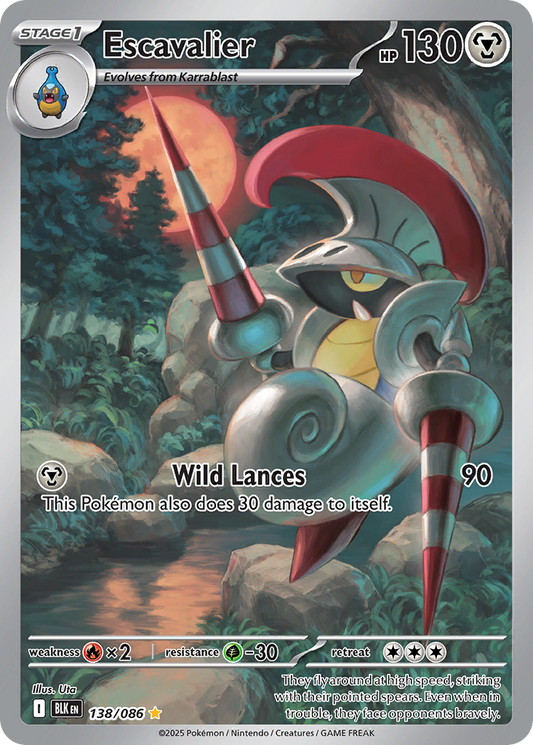 Escavalier 138/086 - Reverse Holo