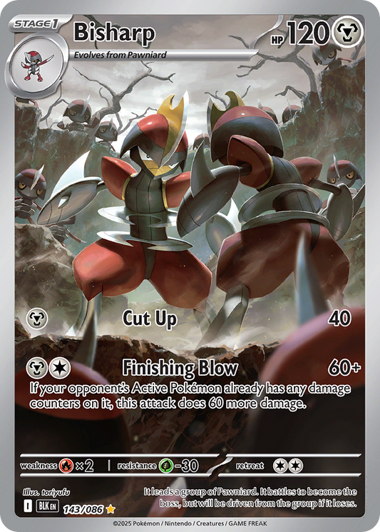 Bisharp 143/086 - Reverse Holo