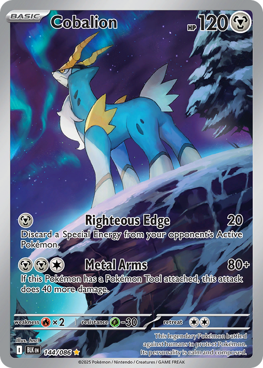 Cobalion 144/086 - Reverse Holo