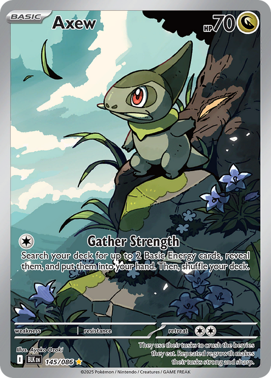 Axew 145/086 - Reverse Holo