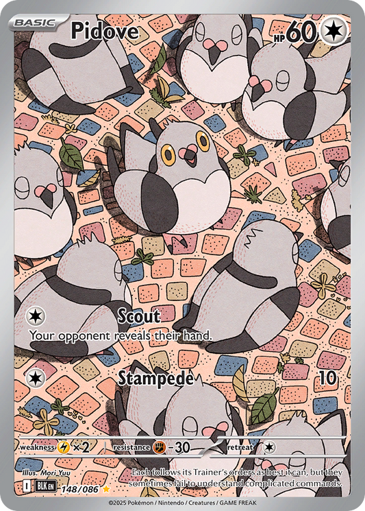 Pidove 148/086 - Reverse Holo