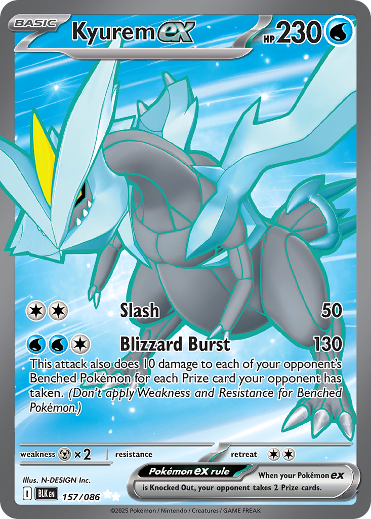 Kyurem ex 157/086