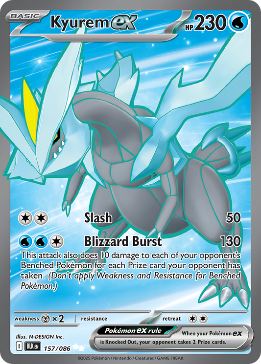 Kyurem ex 157/086